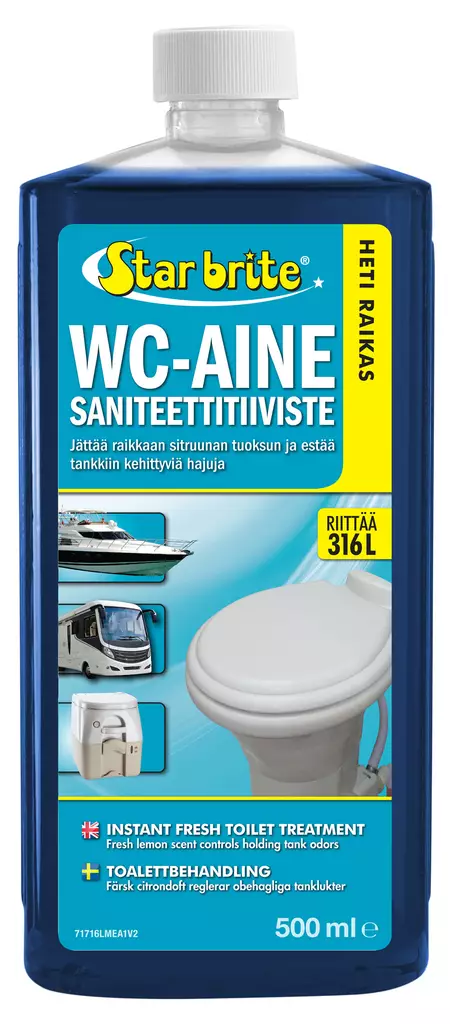 Star brite Wc-ainetiiv. sitruuna 500ml - Motorsport varaosat ja tarvikkeet - D259478 - 1