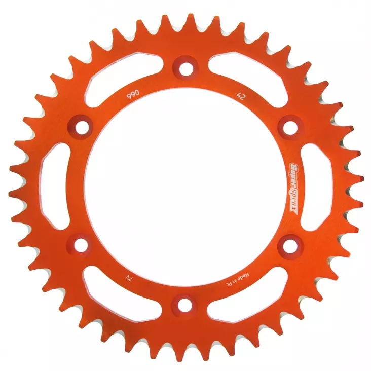Supersprox Alu Takaratas KTM/Husqv./Husab. Oranssi 42 - Moottoripyörän takarattaat - D210218 - 1