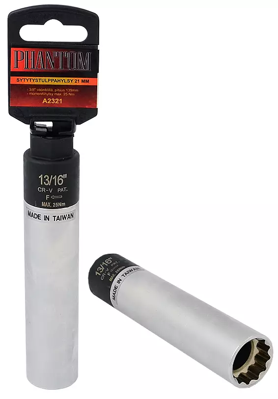 Sytytystulppahylsy 3/8" 21mm - Hylsyt ja voimahylsyt - LX1288 - 1