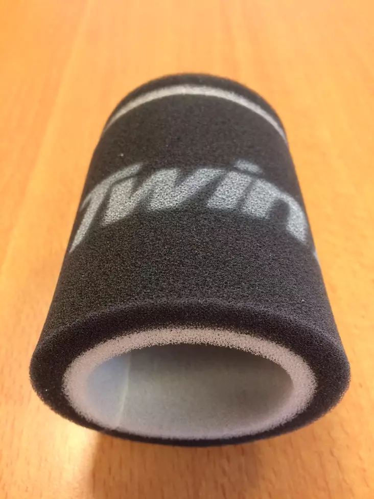 Twin Air Ilmansuodatin, musta, 80mm, pituus 100mm - Moottoripyörän ilmansuodattimet - D175938 - 1