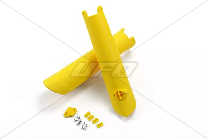UFO Etuhaarukan suojat HVA TC/FC 125-450 15-22, TE/FE 125-501 16- Keltainen 103 - Offroad haarukansuojat - D219288 - 1