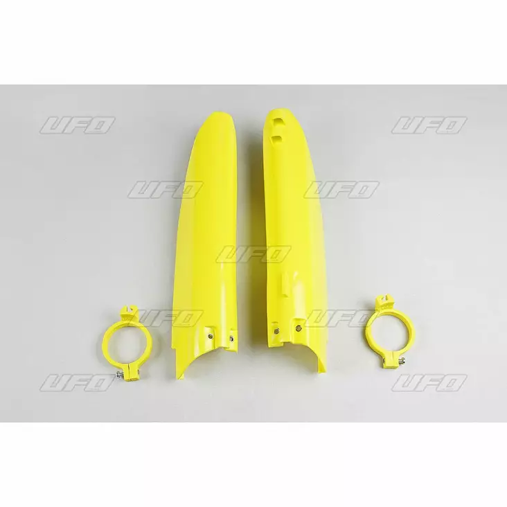 UFO Etuhaarukan suojat RM125/250 99-03 Keltainen 102 - Offroad haarukansuojat - D219648 - 1