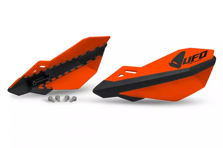 UFO Käsisuojat OEM KTM 125-450 2014- Fluo Oranssi - Moottoripyörän käsisuojat - D396428 - 1
