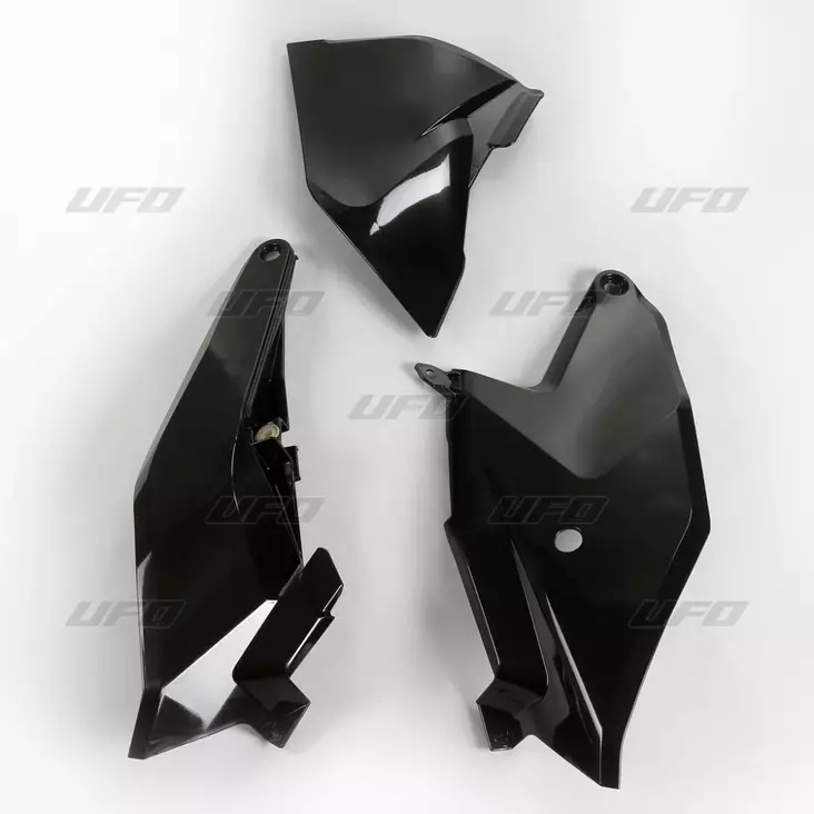 UFO Sivunumerokilvet KTM SX85 18-24 Musta 001 - Offroad numerokilvet - D237448 - 1
