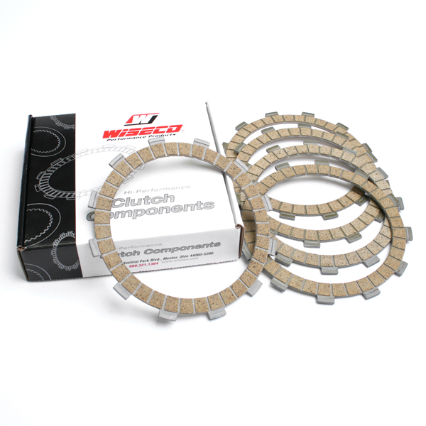 Wiseco Clutch Fiber Kit KX60/65 '83-21 + RM60/65 (5 Fibers) - Moottoripyörän kytkinosat - D275288 - 1
