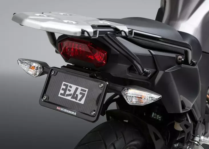 Yoshimura Kawasaki Versys-X 300 2017-19 Fender Eliminator Kit - Moottoripyörän rekisterikilven telineet - D334018 - 1