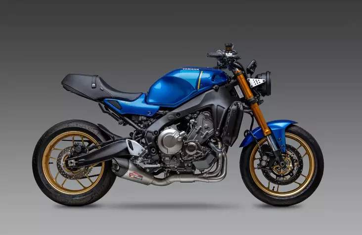 Yoshimura MT-09 2021 Race AT2 Stainless Full Exhaust, w/ Stainless Muffler - Moottoripyörän pakoputkistot - D417668 - 1
