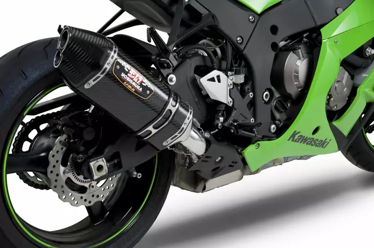 Yoshimura Slip-On Kawasaki Zx-10R 2011-15 Street R-77D So Ss-Cf-Cf - Moottoripyörän äänenvaimentimet - D334278 - 1