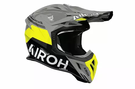 Airoh Kypärä Aviator Ace 2 Fury Keltainen kiiltävä - Crossikypärät - D522599 - 2