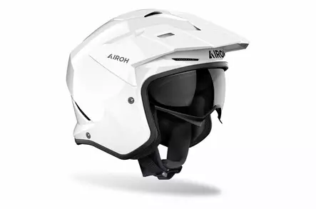 Airoh Kypärä Kombakt Color Valkoinen kiiltävä - Avokypärät - D536369 - 2