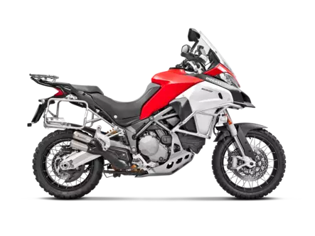 Akrapovic Slip-On Line äänenvaimennin (titaani) Ducati Multistrada 1200 Enduro (2017-2018) - Moottoripyörän äänenvaimentimet - D309819 - 2