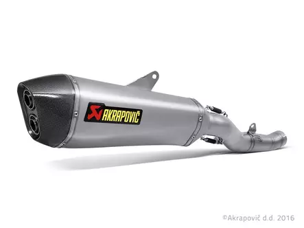 Akrapovic Slip-On Line (Titaani) Kawasaki Concours 14/1400 GTR 2008-2017 - Moottorikelkan pyöränlaipat - D224679 - 1