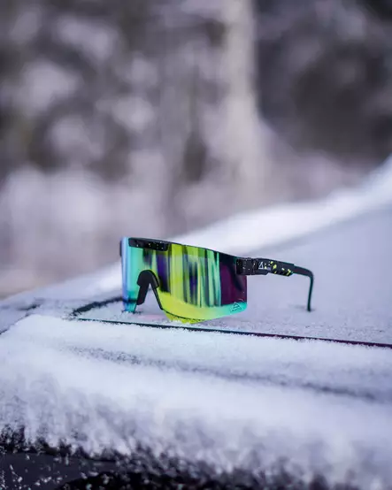 AMOQ Comet Aurinkolasit Musta Splash - Kulta Peili - Aurinkolasit - D410539 - 1