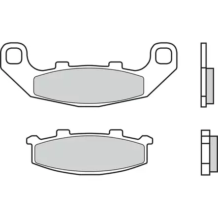Brembo Jarrupalat Carbon-Ceramic - Moottoripyörän jarrupalat - D105239 - 1