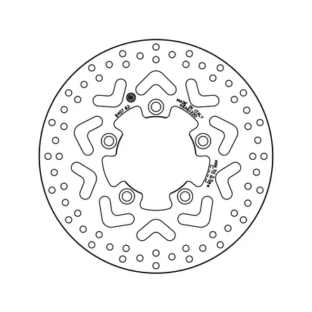 Brembo Serie Oro jarrulevy - Moottoripyörän jarrulevyt - D122879 - 1