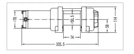 Bronco Vinssi Black Edition 3500 - Moottorikelkan nostimet / siirtolaitteet - D159899 - 2