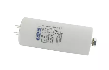 Capacitor with flat terminal m8 - 60?f - Tarvikevaraosat - 2402499 - 1