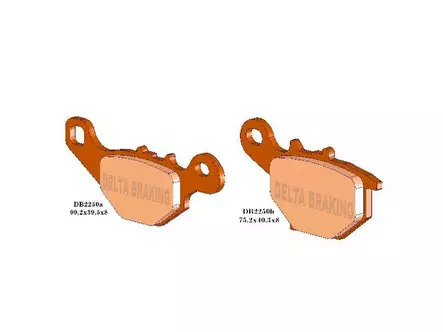 Delta Braking Jarrupalat, Suzuki Street Magic - Mopon ja skootterin jarrupalat - D479899 - 1