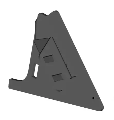 DFK Etu Alimmainen Reunus Oikea pidin hitsattu Can-Am Maverick Trail - DFK hyttien varaosat ja tarvikkeet - D448279 - 1