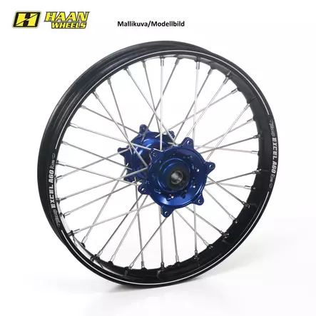 Haan wheel SX&SXF 23-.. 19-2,15 BLUE HUB/A60 RIM - Moottoripyörän vanteet - D458079 - 1