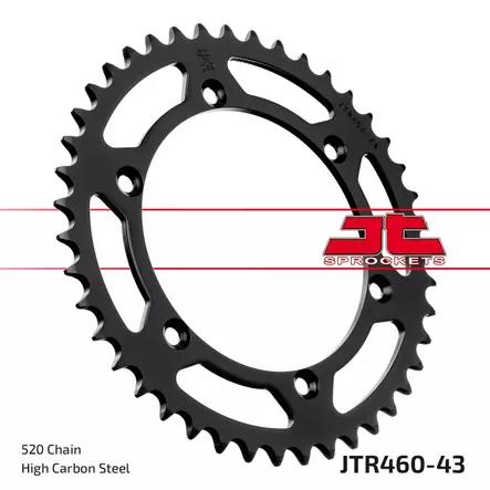JT Takaratas JTR460.43 - Moottoripyörän takarattaat - D432939 - 1