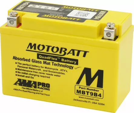 Motobatt akku, MBT9B4 - Akut - D156159 - 1