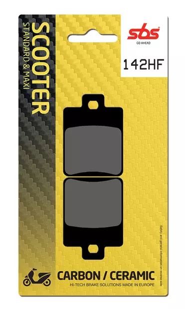 Sbs Jarrupalat Ceramic (724HF) - Mopon ja skootterin jarrupalat - D2369 - 1