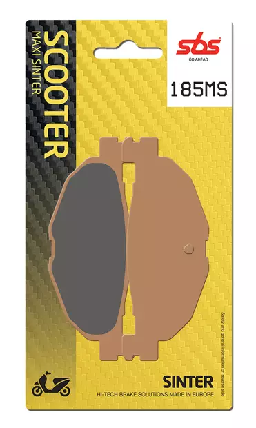 Sbs Jarrupalat Maxi Sinter - Mopon ja skootterin jarrupalat - D106529 - 1