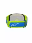 Alpinestars Ajolasit Vision 5 BLAZE Fluo Keltainen/Sininen Sininen peili - Crossilasit - D500299 - 2