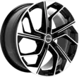 Avus Velgen AC-522 Gloss Black / Polished alumiinivanne 8.0x18 - 18-tuumaiset alumiinivanteet - 499-152279 - 1