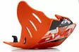 AXP Skid Plate PHD 6mm Orange KTM EXCF250/EXCF350 17- - Moottoripyörän pohjapanssarit - D243669 - 1
