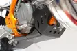 AXP Xtrem HDPE Skid Plate Black KTM 250SX/XC/300XC/Husqvarna TC250/TX300 17-18 - Moottoripyörän pohjapanssarit - D243639 - 1