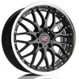 Barzetta Tendenza Black alumiinivanne 8.5x19 - 19-tuumaiset alumiinivanteet - 499-24669 - 1