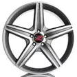 Barzetta Zanardi Titanium alumiinivanne 8.5x19 - 19-tuumaiset alumiinivanteet - 499-129459 - 3