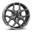 Borbet Y 75732 titan matt alumiinivanne 7.5x17 - 17-tuumaiset alumiinivanteet - 499-95099 - 1