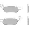 Brembo Jarrupalat Taakse Sintered Road - Moottoripyörän jarrupalat - D106539 - 1