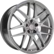 Diewe COMPETIZIONE Titan Silver matt polish alumiinivanne 8.00x18 - 18-tuumaiset alumiinivanteet - 499-168309 - 1