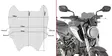 GIVI SPECIFIC SCREEN HONDA CB125R - Moottoripyörän katteet ja tuulenohjaimet - D332059 - 1