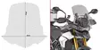 GIVI SPOILER T.TIGER 900 2020 FUME' - Moottoripyörän katteet ja tuulenohjaimet - D403929 - 1
