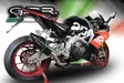 GPR Aprilia Tuono V4 1100-Rr 2015/16 EC-Approv. slip-on exhaust catalized Furore - Moottoripyörän äänenvaimentimet - D425229 - 10