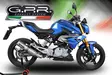 GPR Bmw G 310 R 2017/20 e4 EC-Approv. full line exhaust catalized M3 Inox - Moottoripyörän pakoputkistot - D423619 - 8