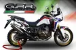GPR Honda Crf 1000 L Africa Twin 2018/19 e4 EC-Approv. slip-on exhaust Trioval - Moottoripyörän äänenvaimentimet - D427339 - 4