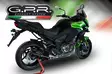 GPR Kawasaki Versys 1000 i.e. 2015/16 e3 EC-Approv. slip-on exhaust Furore Nero - Moottoripyörän äänenvaimentimet - D427729 - 10