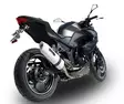 GPR Kawasaki Z 300 2014/16 e3 EC-Approv. slip-on exhaust Albus Ceramic - Moottoripyörän äänenvaimentimet - D427709 - 10