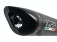 GPR Kawasaki Zx-6R 2007/08 EC-Approv. slip-on exhaust Tiburon Poppy - Moottoripyörän äänenvaimentimet - D427609 - 2