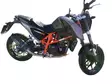GPR Ktm Duke 690 2017/20 e4 EC-Approv. slip-on exhaust Furore Evo4 Nero - Moottoripyörän äänenvaimentimet - D426589 - 4