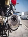 GPR Royal Enfield Continental 650 2019/20 e4 EC-Approv. slip-on exhaust catalize - Moottoripyörän äänenvaimentimet - D422769 - 8