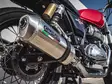 GPR Royal Enfield Continental 650 2019/20 e4 EC-Approv. slip-on exhaust catalize - Moottoripyörän äänenvaimentimet - D422769 - 6