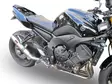 GPR Yamaha Fz 8 2010/16 EC-Approv. slip-on exhaust Deeptone Inox - Moottoripyörän äänenvaimentimet - D428889 - 6