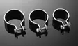 Highway Hawk muffler clamp R-38 mm - Moottoripyörän vaimentimen kiinnikkeet - D122009 - 1